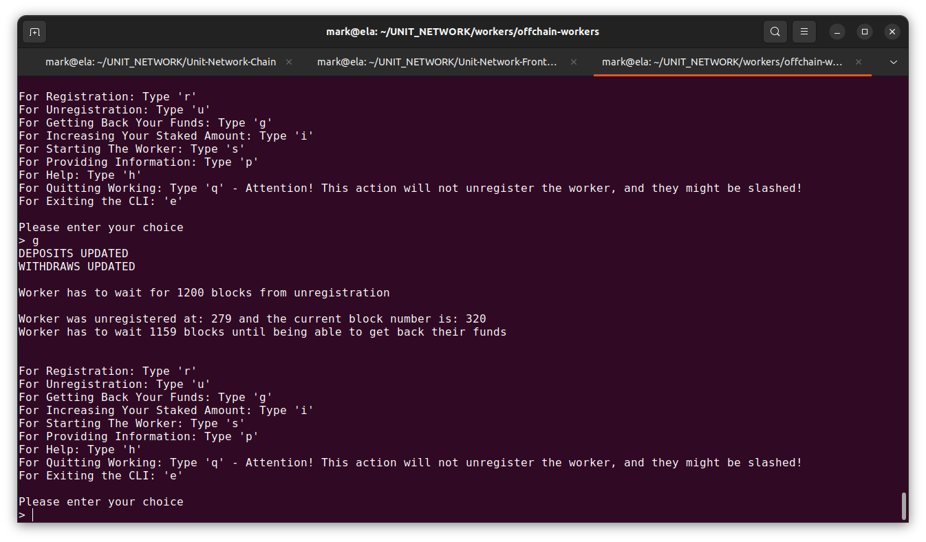 Get Back Funds After Unregistration